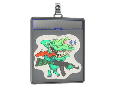 Sticker Slab | Green Shark Shooter