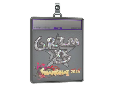 Sticker Slab | Grim (Glitter) | Shanghai 2024