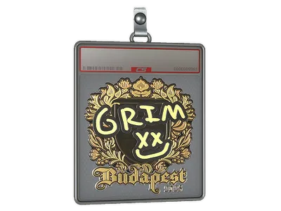Sticker Slab | Grim (Gold) | Budapest 2025