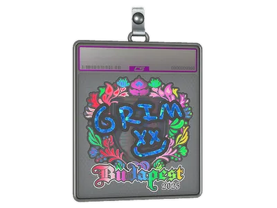 Sticker Slab | Grim (Holo) | Budapest 2025