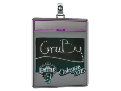 Sticker Slab | GruBy (Foil) | Cologne 2015