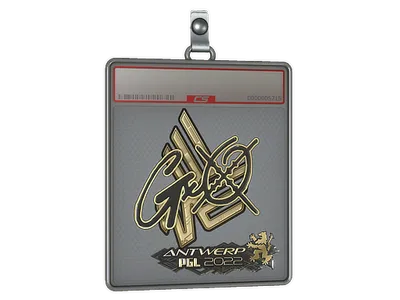 Sticker Slab | gxx- (Gold) | Antwerp 2022