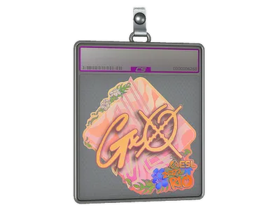 Sticker Slab | gxx- (Holo) | Rio 2022