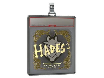 Sticker Slab | hades (Gold) | Austin 2025