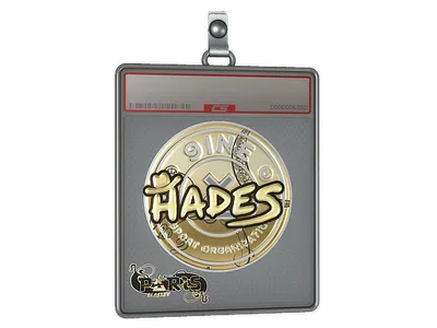 Sticker Slab | hades (Gold) | Paris 2023