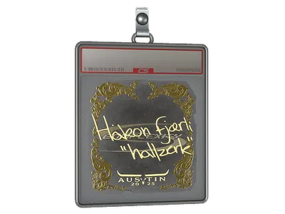 Sticker Slab | hallzerk (Gold) | Austin 2025