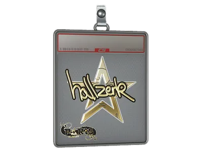 Sticker Slab | hallzerk (Gold) | Paris 2023