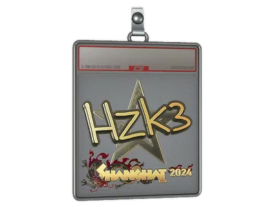 Sticker Slab | hallzerk (Gold) | Shanghai 2024