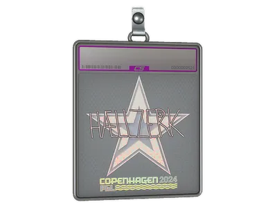 Sticker Slab | hallzerk (Holo) | Copenhagen 2024