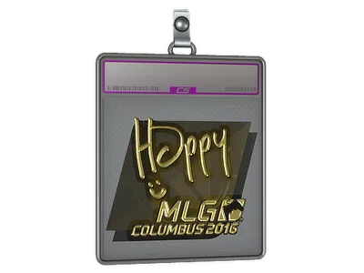 Sticker Slab | Happy (Gold) | MLG Columbus 2016