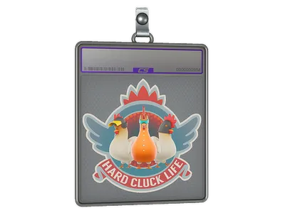 Sticker Slab | Hard Cluck Life (Holo)