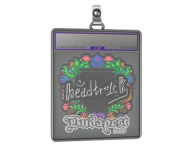 Sticker Slab | headtr1ck (Embroidered) | Budapest 2025