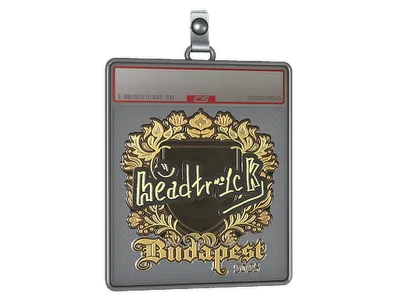 Sticker Slab | headtr1ck (Gold) | Budapest 2025