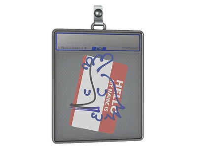 Sticker Slab | Hello AK-47