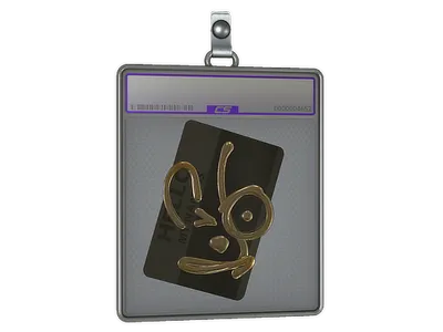 Sticker Slab | Hello AUG (Gold)