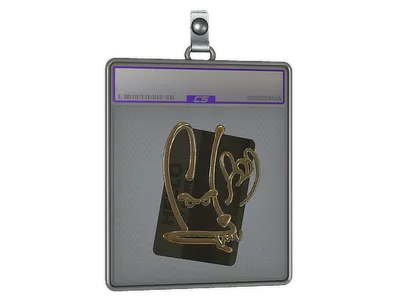 Sticker Slab | Hello M4A4 (Gold)