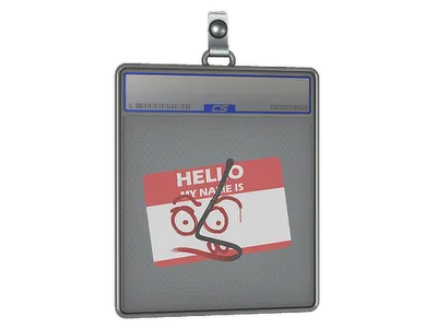 Sticker Slab | Hello MP7