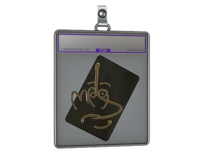 Sticker Slab | Hello MP9 (Gold)