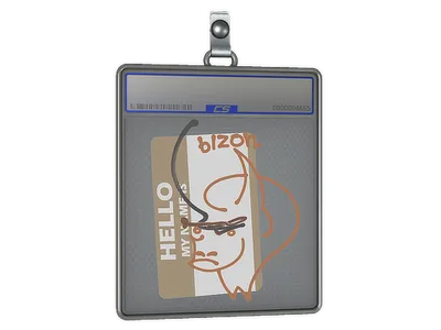 Sticker Slab | Hello PP-Bizon