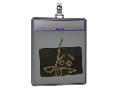 Sticker Slab | Hello SG 553 (Gold)