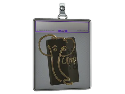 Sticker Slab | Hello UMP-45 (Gold)