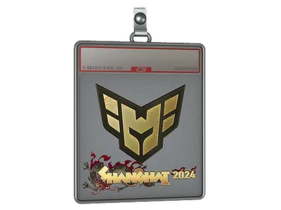 Sticker Slab | HEROIC (Gold) | Shanghai 2024