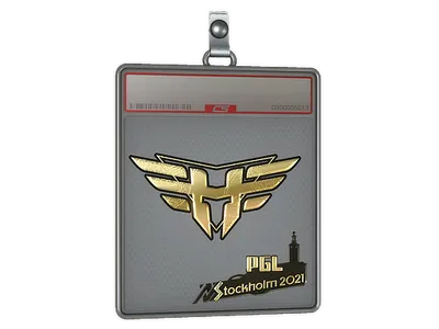 Sticker Slab | Heroic (Gold) | Stockholm 2021