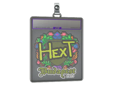 Sticker Slab | HexT (Embroidered) | Budapest 2025