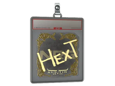 Sticker Slab | HexT (Gold) | Austin 2025