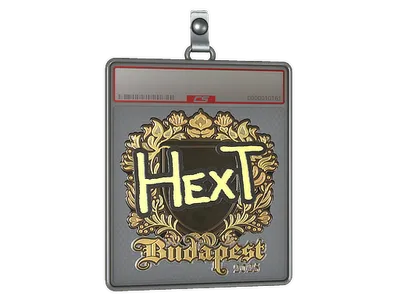 Sticker Slab | HexT (Gold) | Budapest 2025