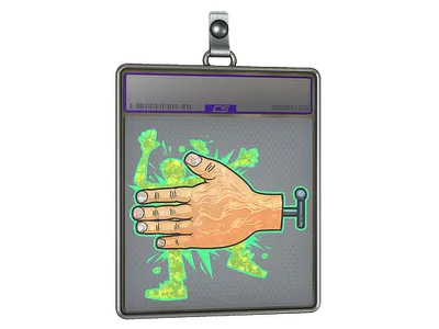 Sticker Slab | High Five! (Glitter)