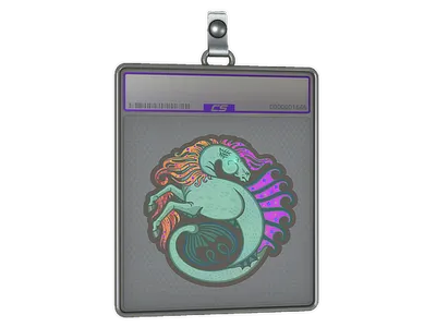 Sticker Slab | Hippocamp (Holo)