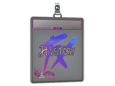 Sticker Slab | History (Holo) | Paris 2023