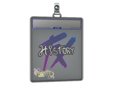 Sticker Slab | History | Paris 2023