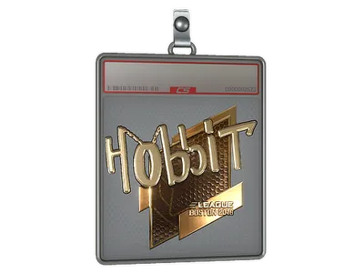 Sticker Slab | Hobbit (Gold) | Boston 2018