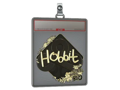 Sticker Slab | Hobbit (Gold) | Rio 2022