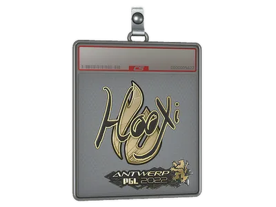 Sticker Slab | HooXi (Gold) | Antwerp 2022