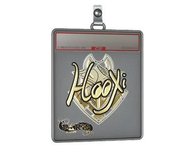 Sticker Slab | HooXi (Gold) | Paris 2023