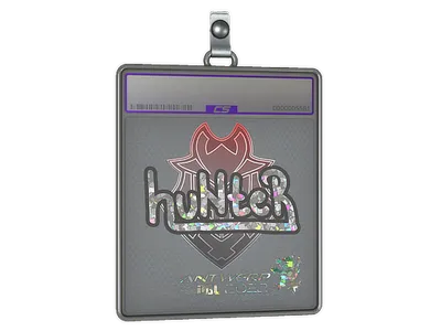Sticker Slab | huNter (Glitter) | Antwerp 2022
