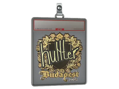 Sticker Slab | huNter- (Gold) | Budapest 2025