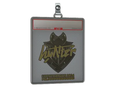 Sticker Slab | huNter- (Gold) | Copenhagen 2024