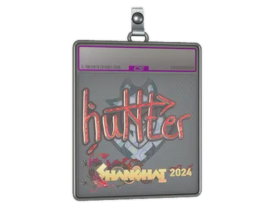 Sticker Slab | huNter- (Holo) | Shanghai 2024