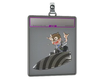 Sticker Slab | Hypnotic Surf K (Foil)