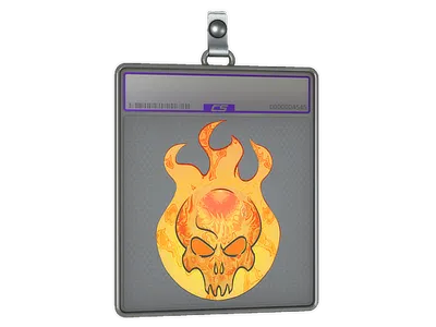 Sticker Slab | Incineration (Holo)