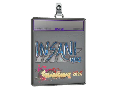 Sticker Slab | insani (Glitter) | Shanghai 2024