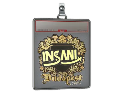 Sticker Slab | insani (Gold) | Budapest 2025