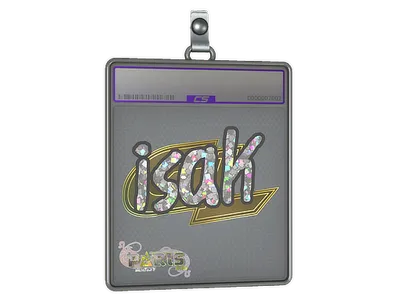 Sticker Slab | isak (Glitter) | Paris 2023