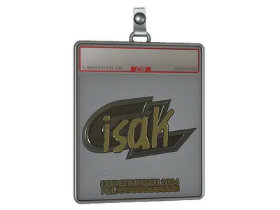 Sticker Slab | isak (Gold) | Copenhagen 2024