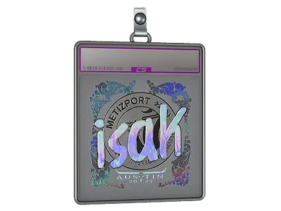 Sticker Slab | isak (Holo) | Austin 2025