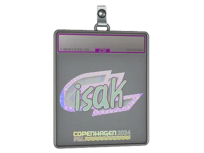 Sticker Slab | isak (Holo) | Copenhagen 2024